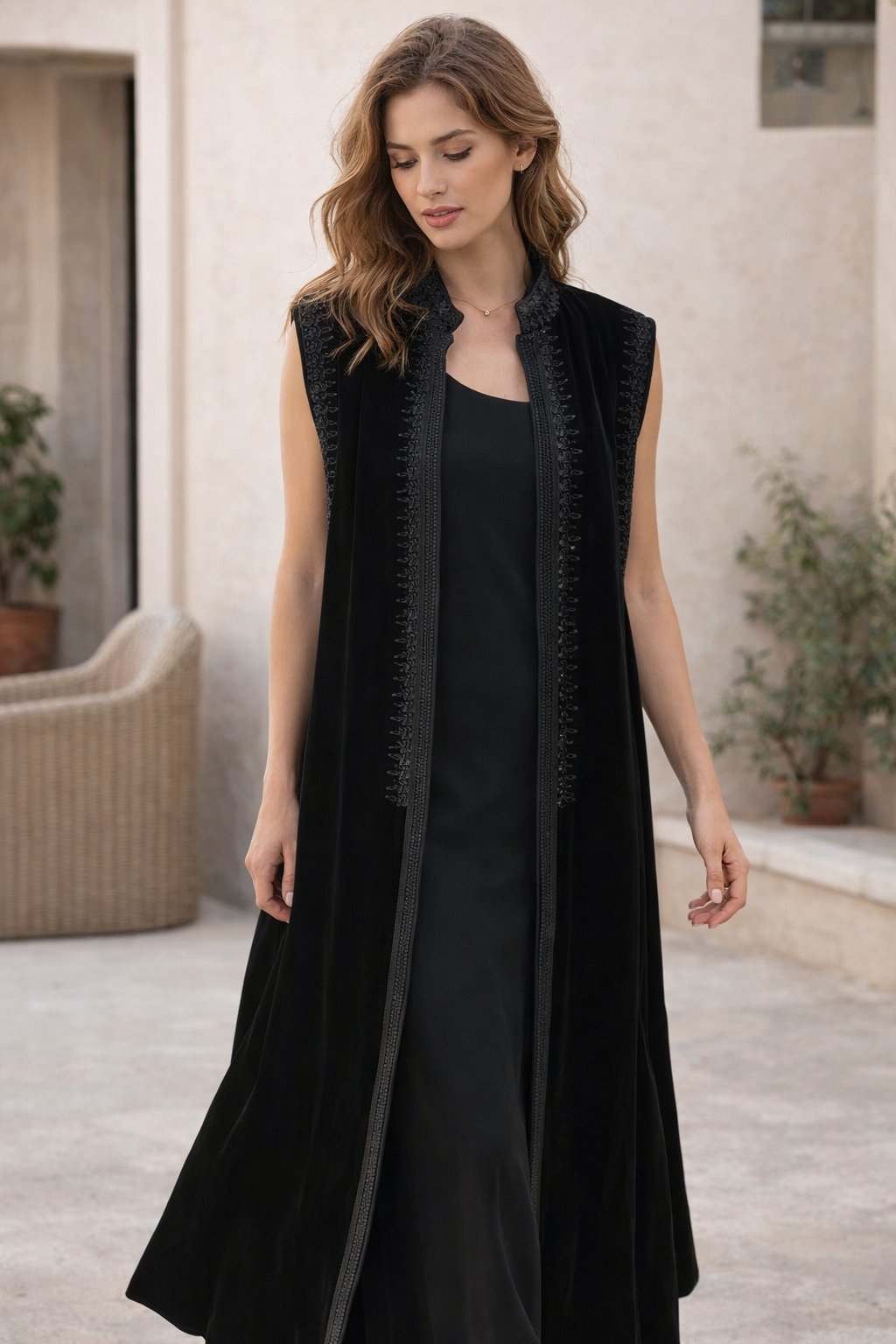 ZINAIDA KIMONO VELOUR