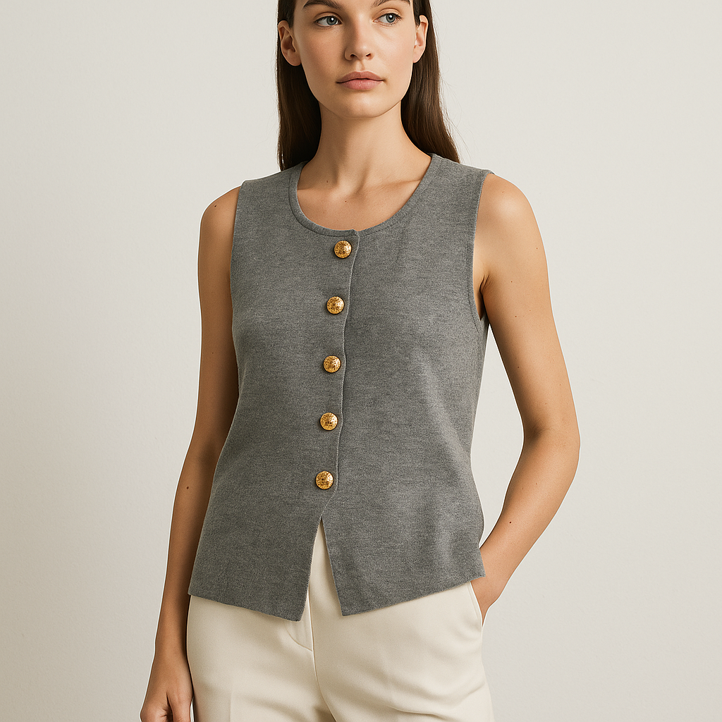 CLAIRE GILET BOUTONNÉ