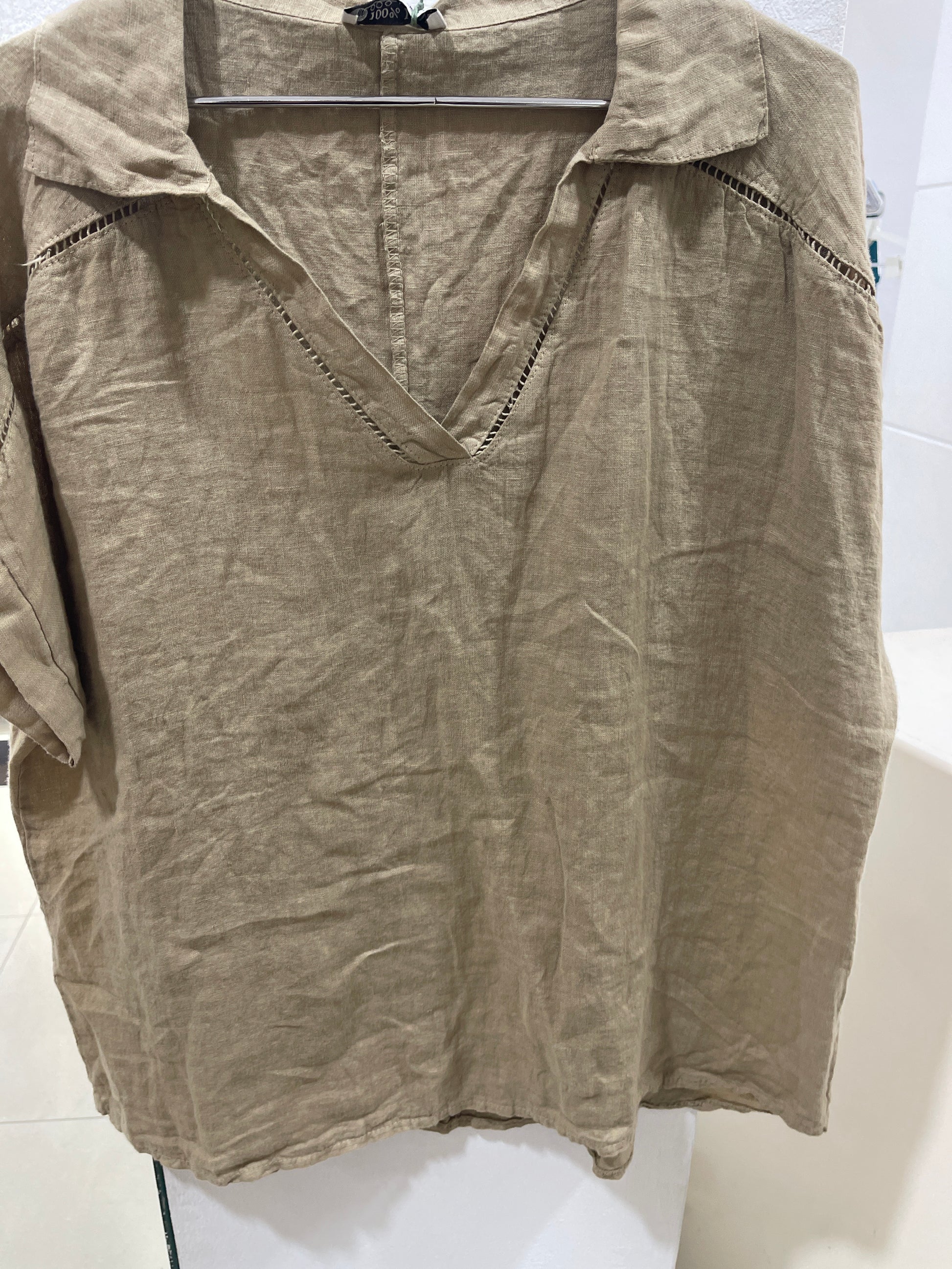 SEGOLENE BLOUSE LIN