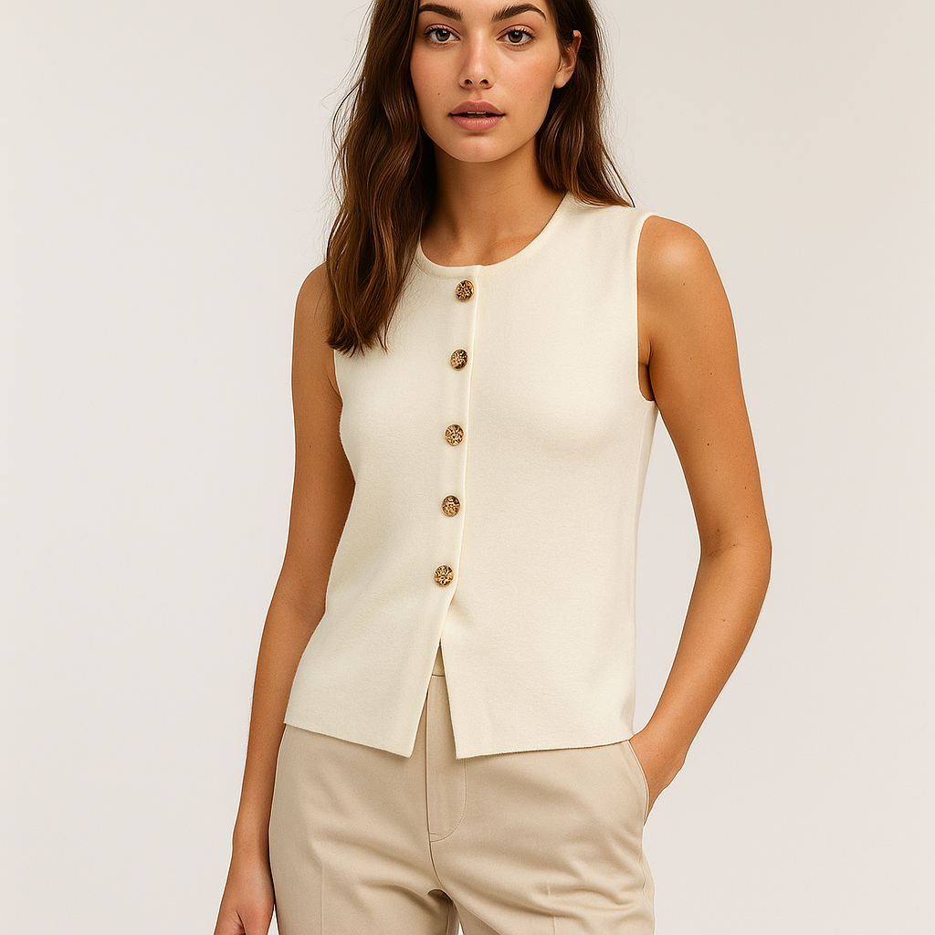 CLAIRE GILET BOUTONNÉ