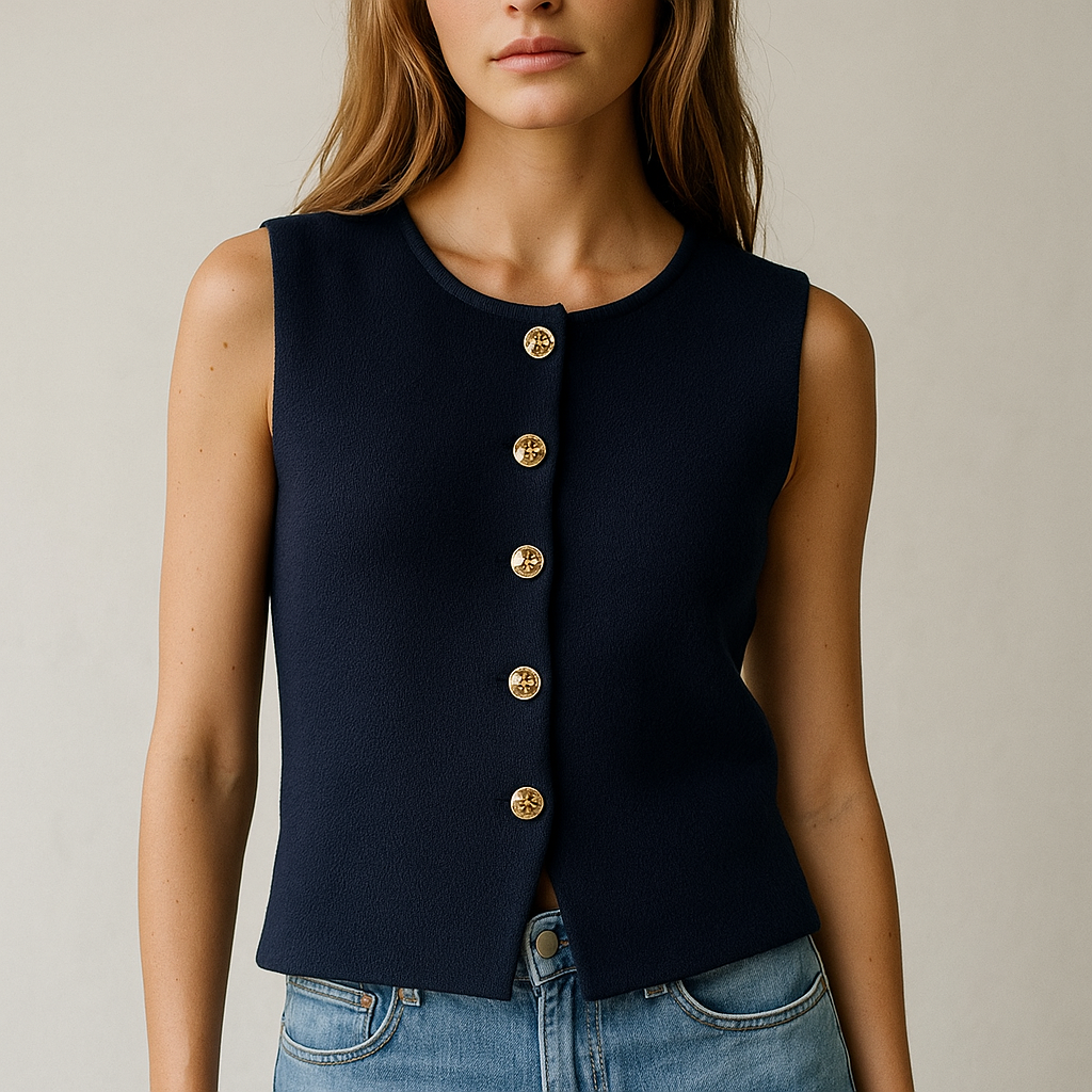 CLAIRE GILET BOUTONNÉ