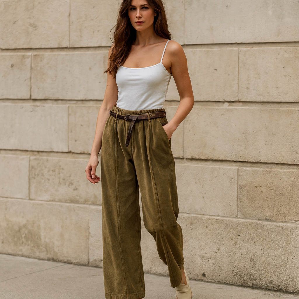 AURIN PANTALON VELOUR