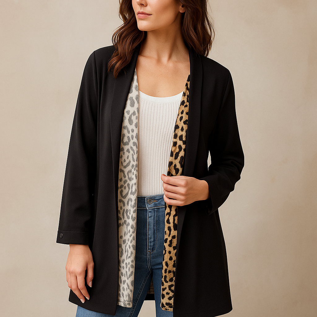 ORAMIA KIMONO LEOPARD