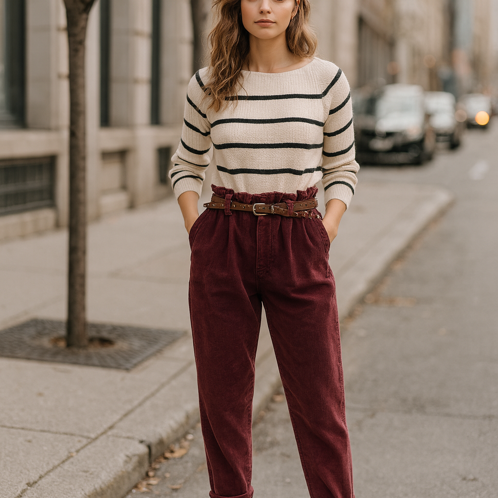 AURIN PANTALON VELOUR