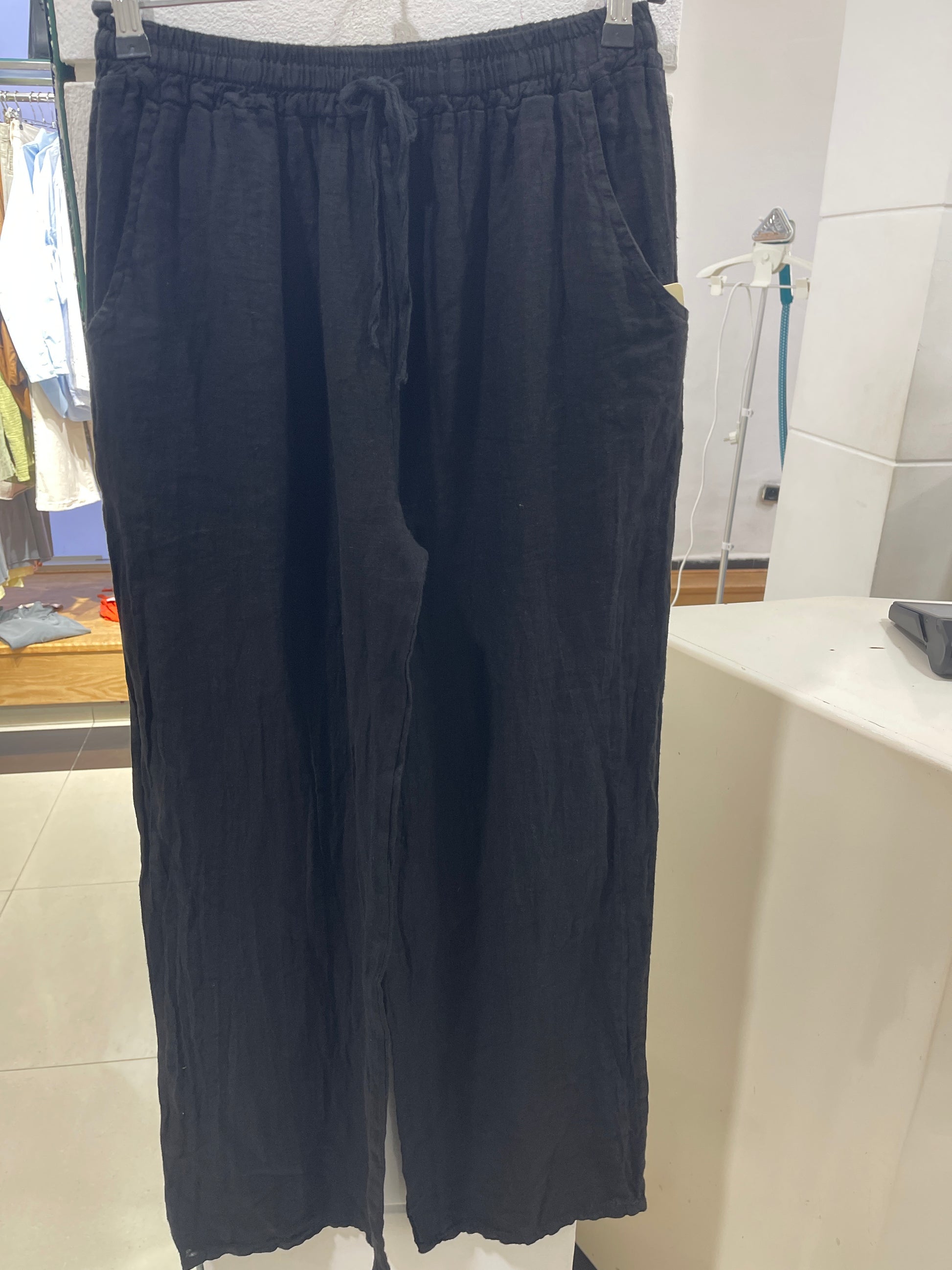 CLOTHILDE PANTALON LIN