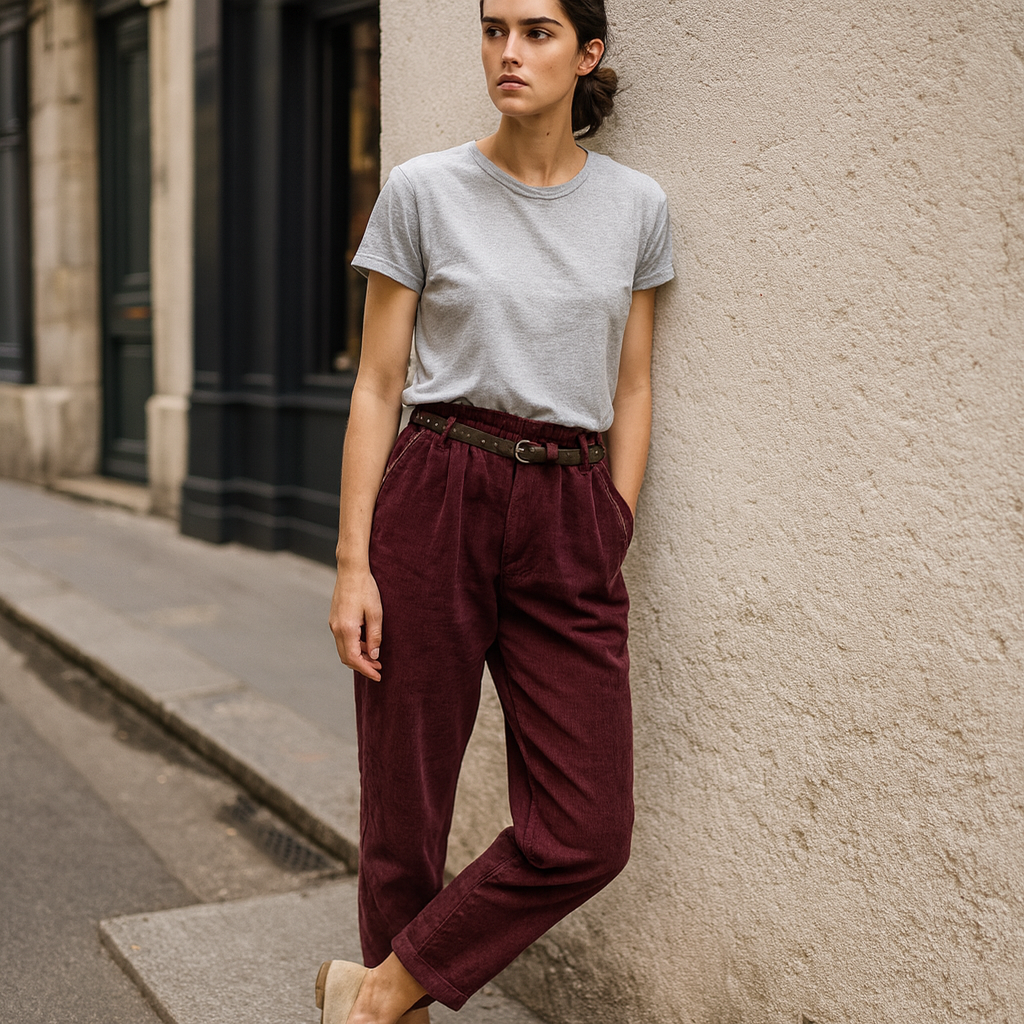AURIN PANTALON VELOUR