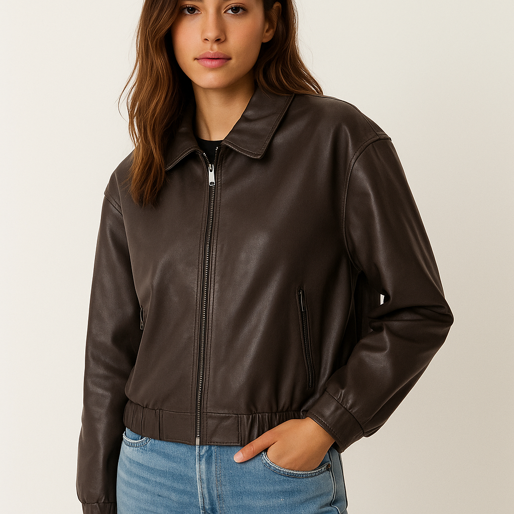 ROCH VESTE CUIR OVERSIZE