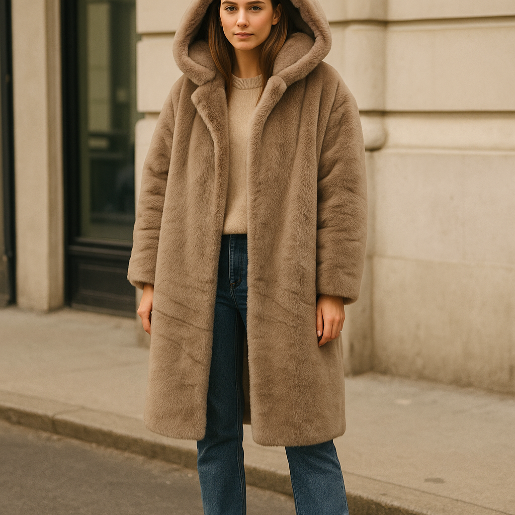 LYS MANTEAU FOURRURE