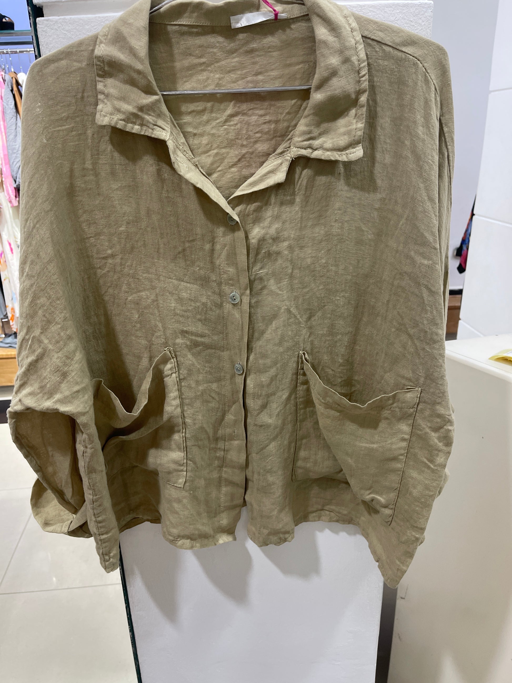 VICTOIRE VESTE LIN